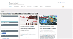 Desktop Screenshot of pinterestenespanol.com
